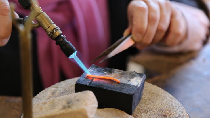 Smelte Sølvtråd Smykkekurser Www